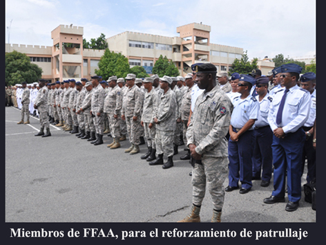 Integran 1,500 miembros de las FF.AA a labores de prevención con la misión de contribuir a reforzar la seguridad ciudadana