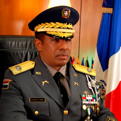 Jefe PN envía mensaje de condolencias a familiares de teniente coronel Pulinario Rodríguez.