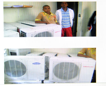 PN  apresa hermanos se dedicaban a robar compresores de aire acondicionados