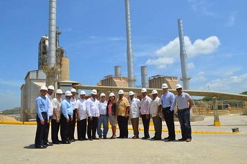 ASODEFE y COOPDEFE Visitan instalaciones de Cementos Cibao en Palo Amarillo Santiago