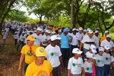 PNMN  realiza su V caminata por la preservación del  Medio Ambiente y la Familia