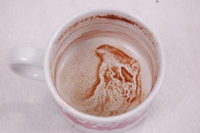 Imágen Virgen de Fátima aparece en taza de Chocolate en hogar creyente de SDN